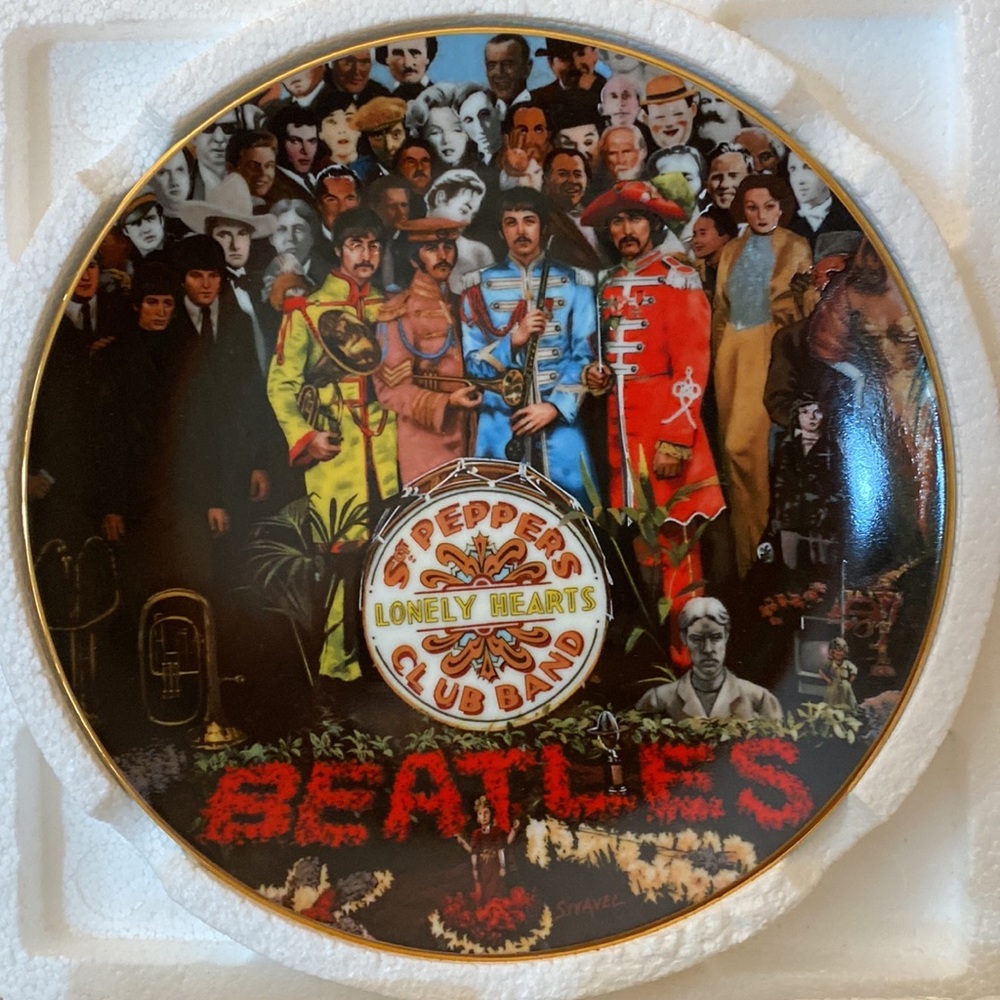 BEATLES plate